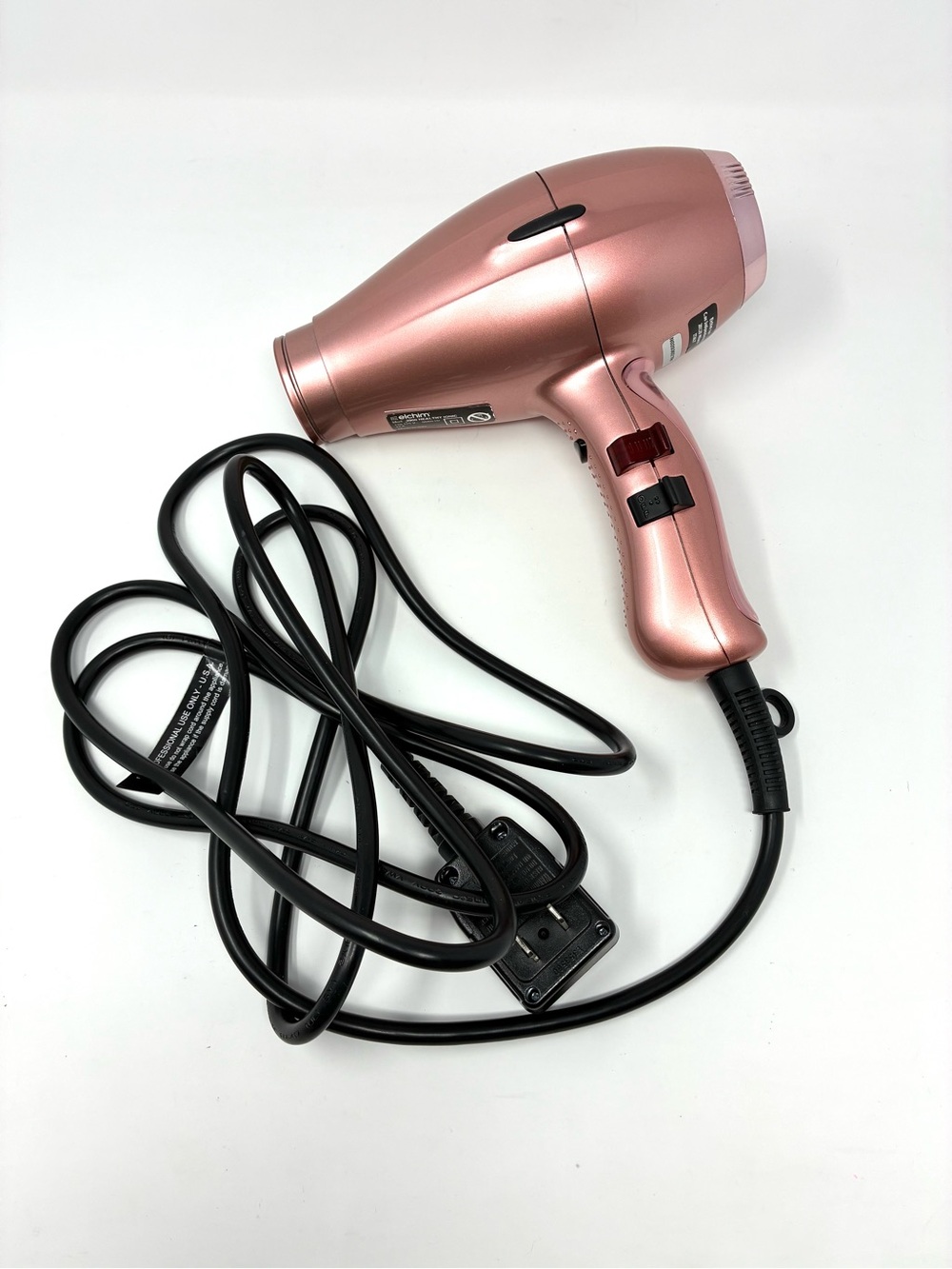 Elchim 3900 Healthy Ionic Hair Dryer Rose Gold Made in Italy